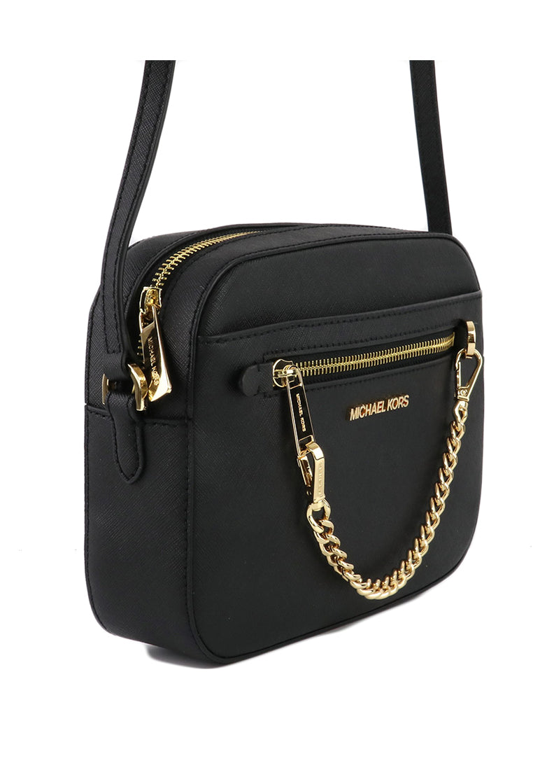 Michael Kors Jet Set Item Large Chain Crossbody Bag - Black