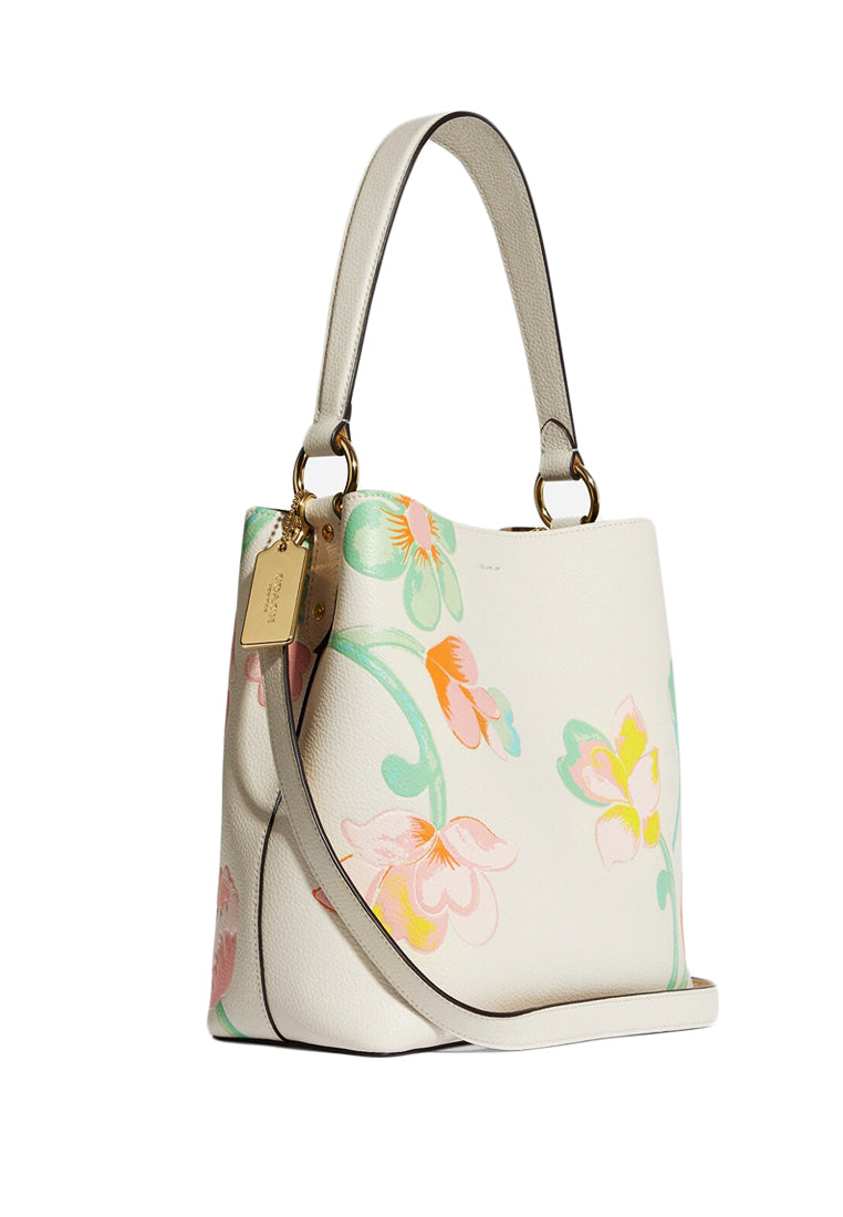 Coach Small Town Bucket Bag outlets With Dreamy Land Floral Print