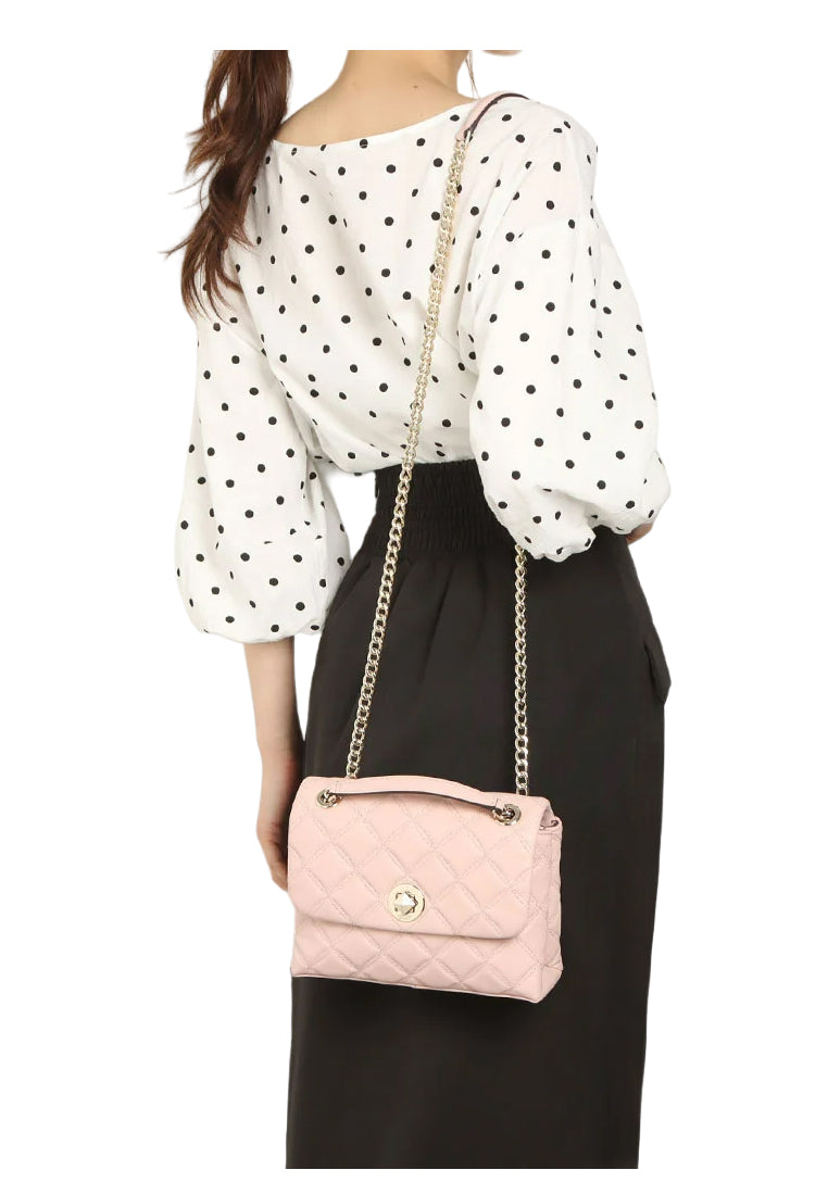 Kate Spade Natalia Small Flap Crossbody Bag - Blush Pink