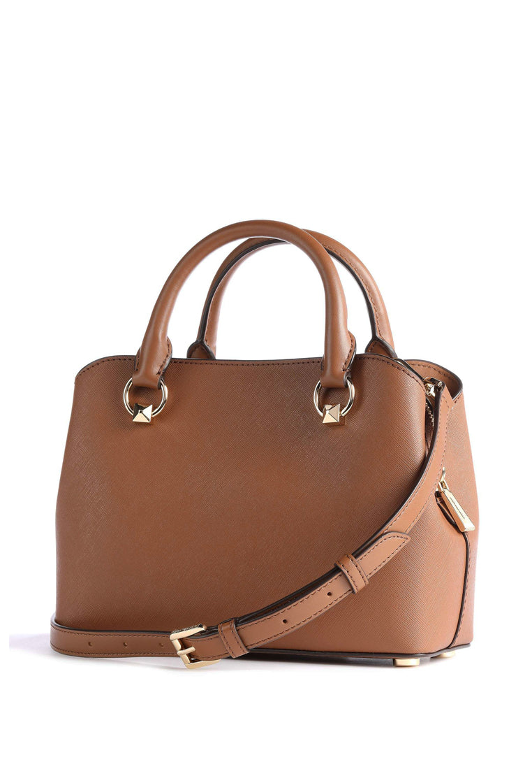 Michael Kors Edith Small Saffiano Leather Satchel - Brown