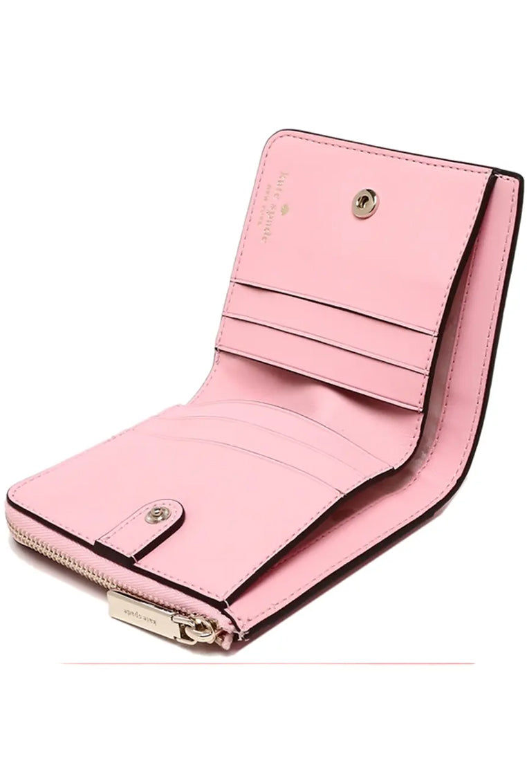 Kate Spade Schuyler Small L-Zip Bifold Wallet - Pink