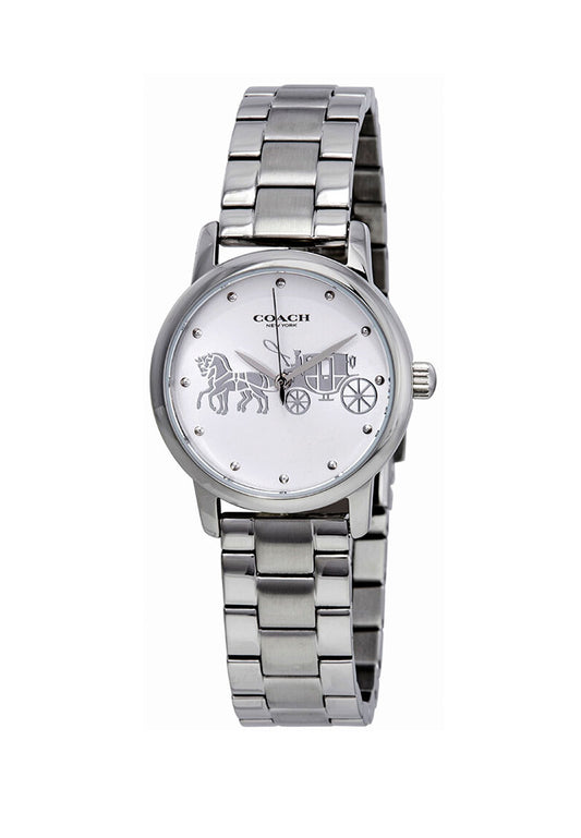 Coach Grand Carriage Ladies Watch (28mm) - Silver