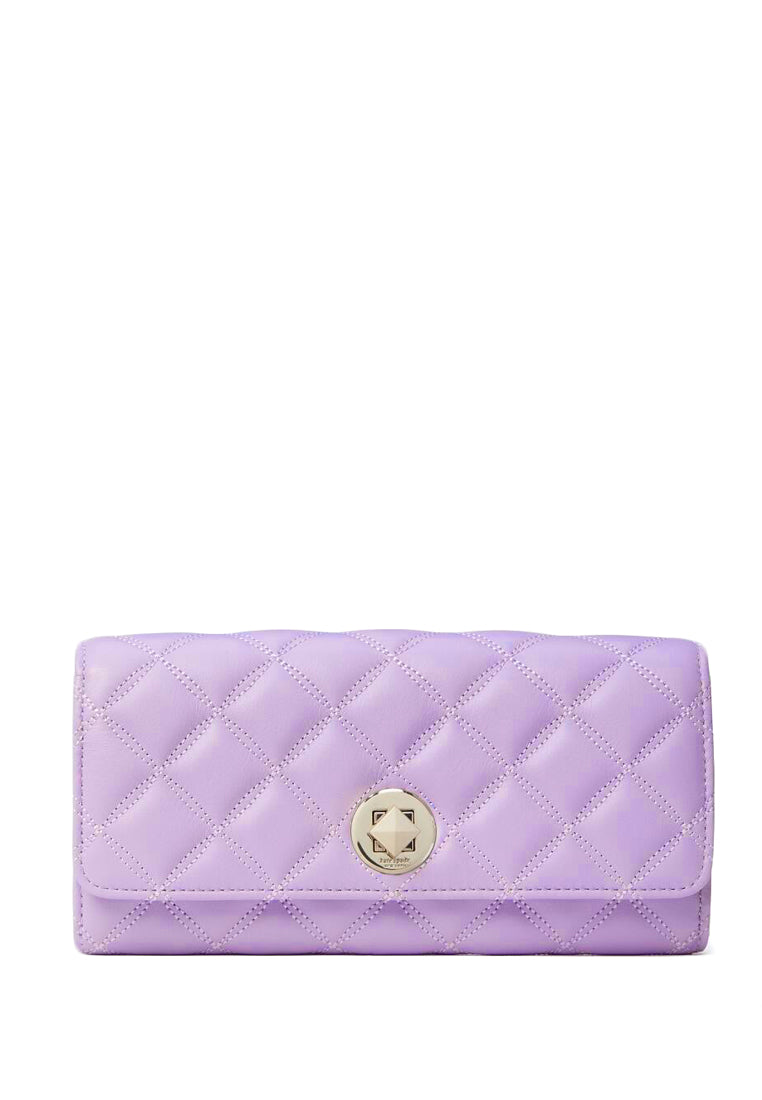 Kate Spade Natalia Boxed Large Turn Lock Wallet - Light Purple