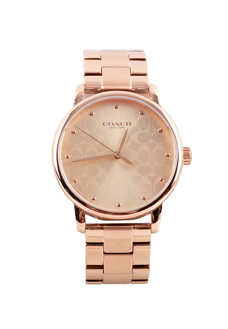 Coach Grand Ladies Watch (36mm)- Rose Gold