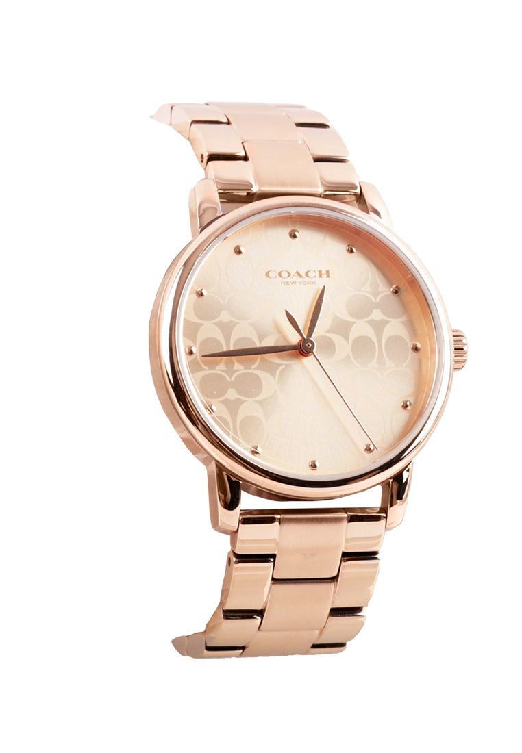 Coach Grand Ladies Watch (36mm)- Rose Gold