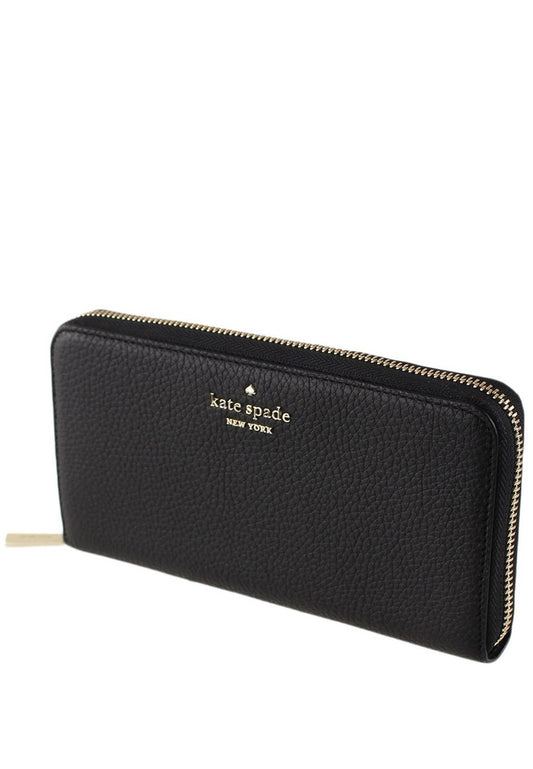 Kate Spade Leila Large Continental Wallet - Black