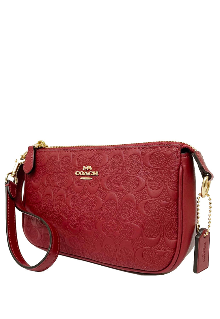 Coach Nolita 19 In Signature Leather - Red