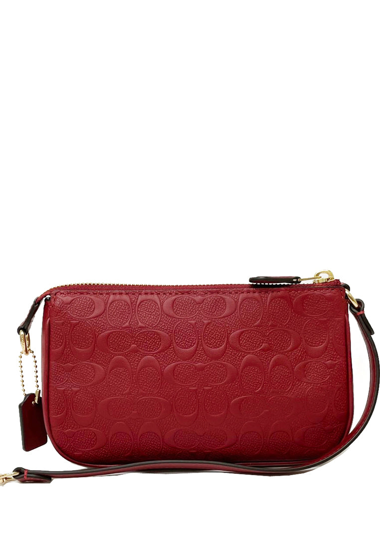 Coach Nolita 19 In Signature Leather - Red