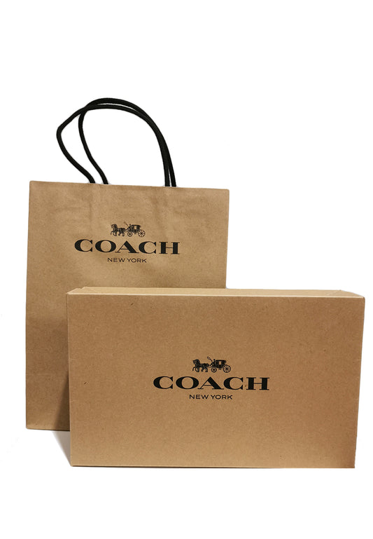 Coach Rectangle Box + Coach Paper Bag Small