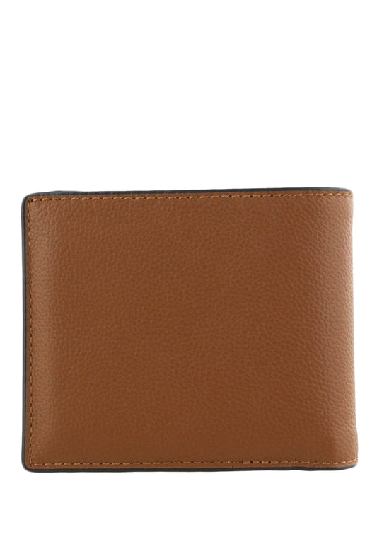 Coach Compact ID Wallet In Sport Calf Leather - Brown