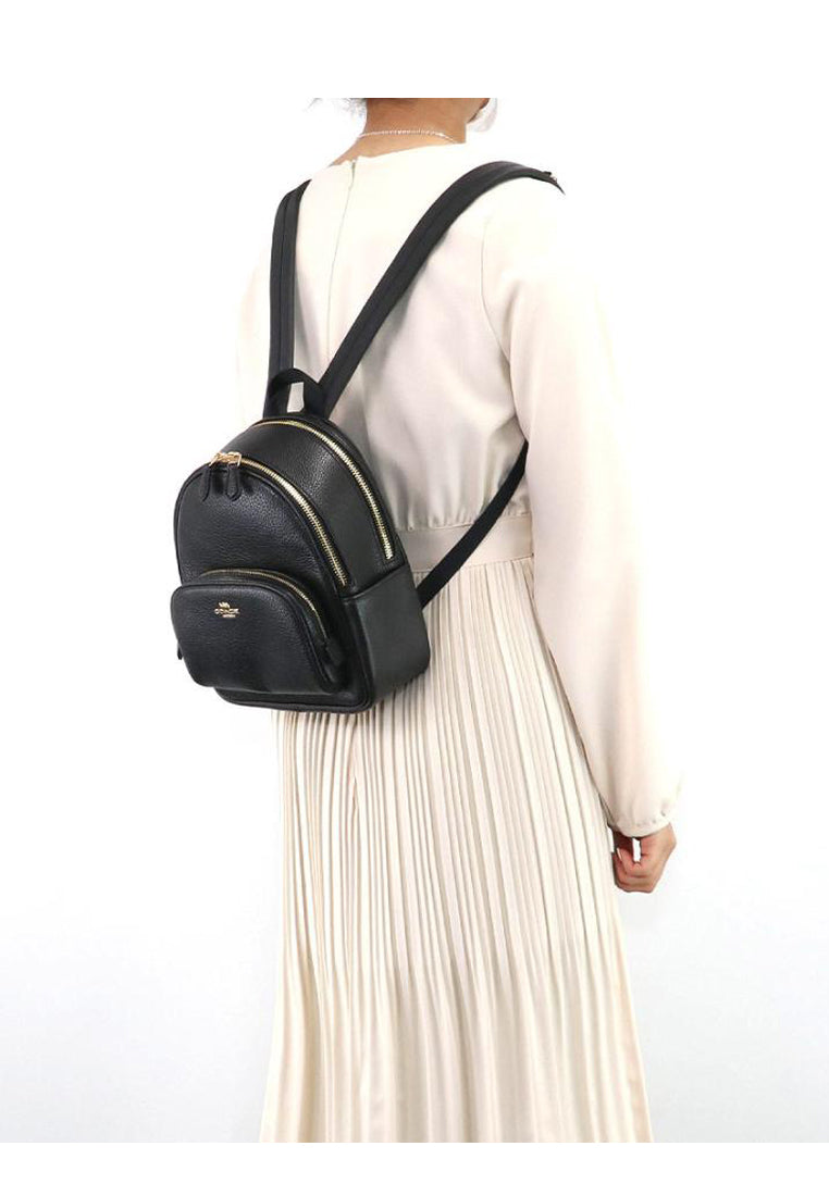 Coach Mini Court Backpack Black Haute Style Malaysia