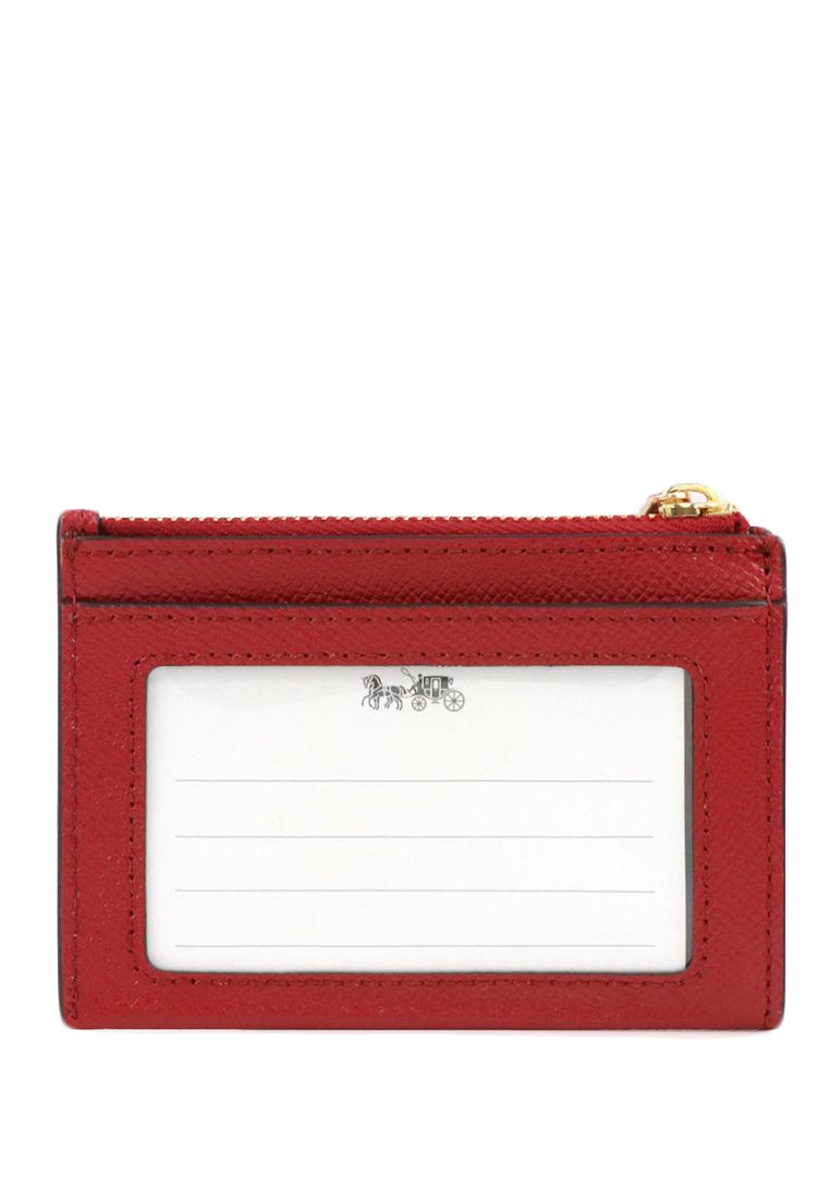 Coach Mini Skinny ID Case - Red