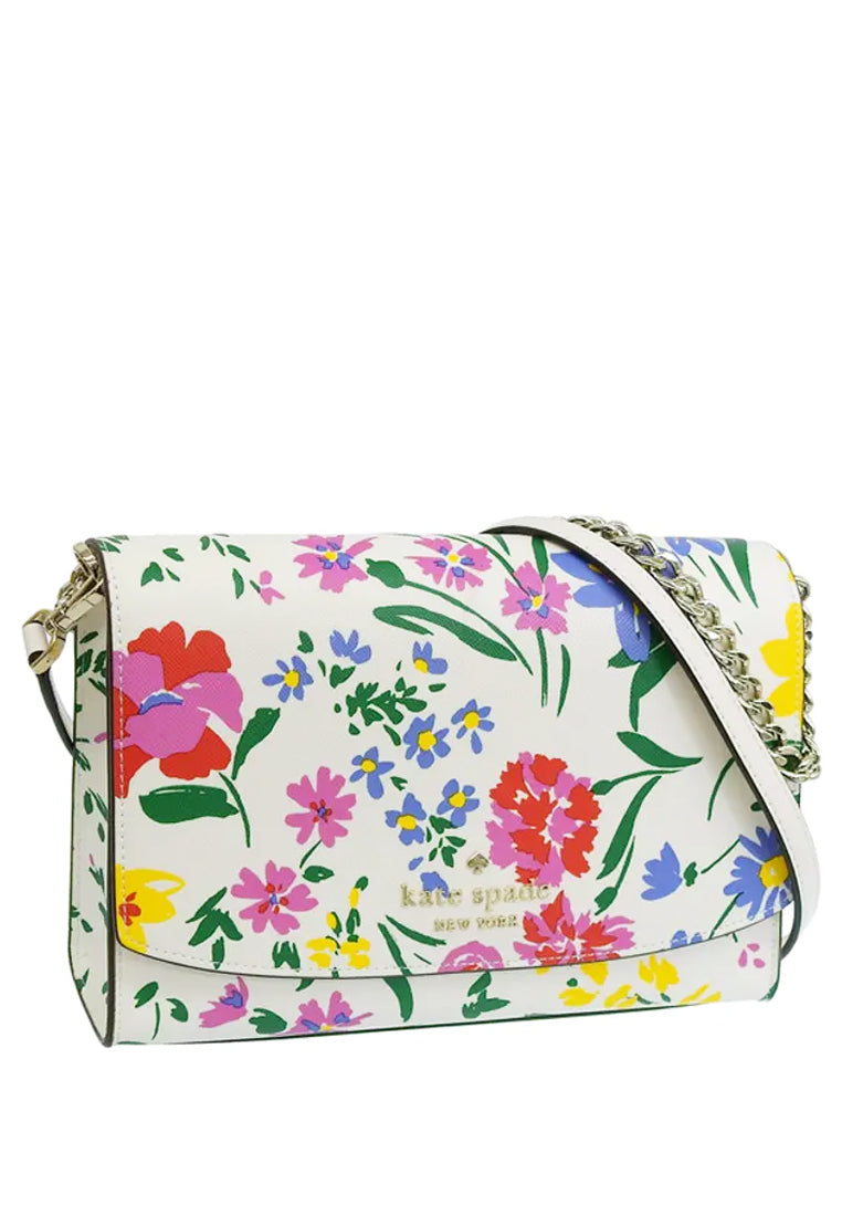 Kate Spade Carson Garden Bouquet Convertible Crossbody - White/Multi