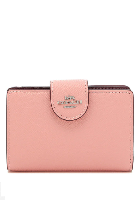 Coach Medium Corner Zip Wallet - Light Pink