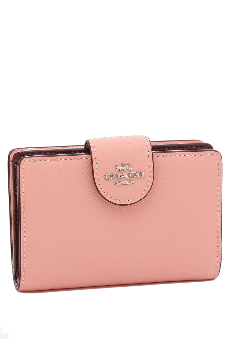 Coach Medium Corner Zip Wallet - Light Pink