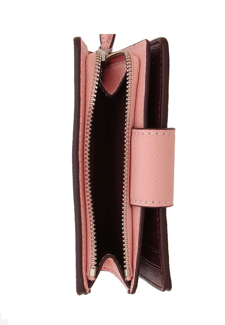 Coach Medium Corner Zip Wallet - Light Pink