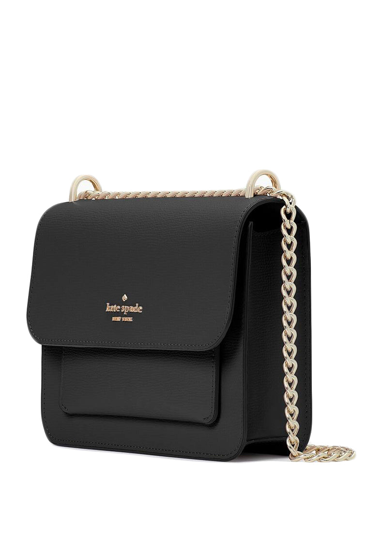 Kate Spade Remi Flap Chain Crossbody Bag - Black