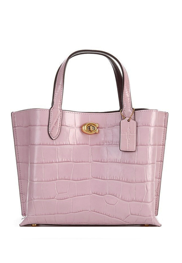 Coach Willow Tote 24 - Brass/Ice Purple