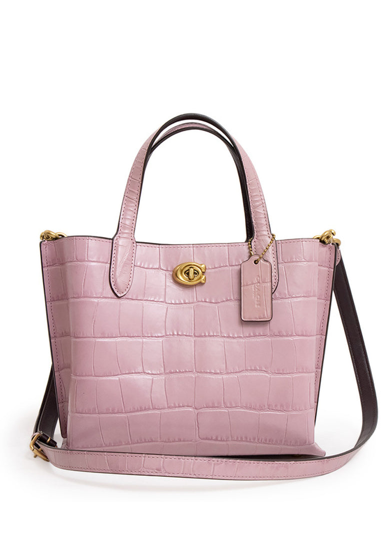 Coach Willow Tote 24 - Brass/Ice Purple