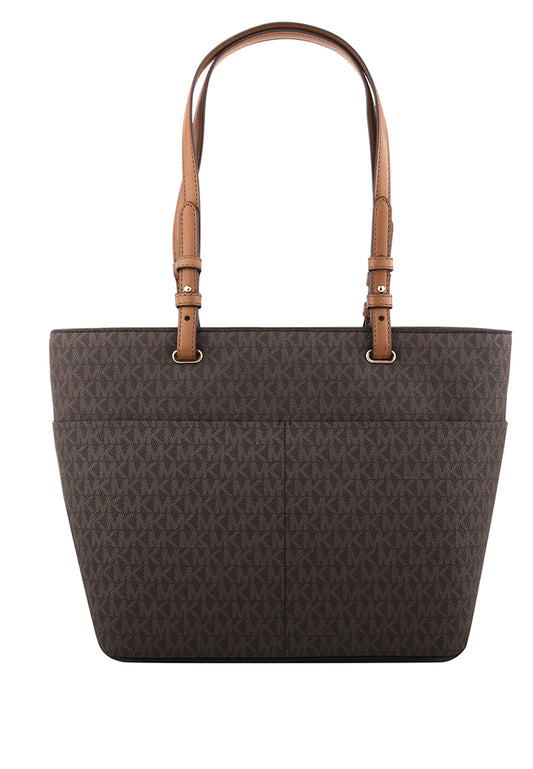 Michael Kors Bedford Medium Logo Tote Bag - Brown