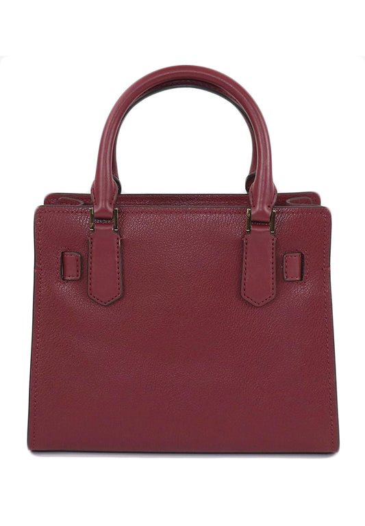 Michael Kors Hamilton Small Satchel - Dark Cherry