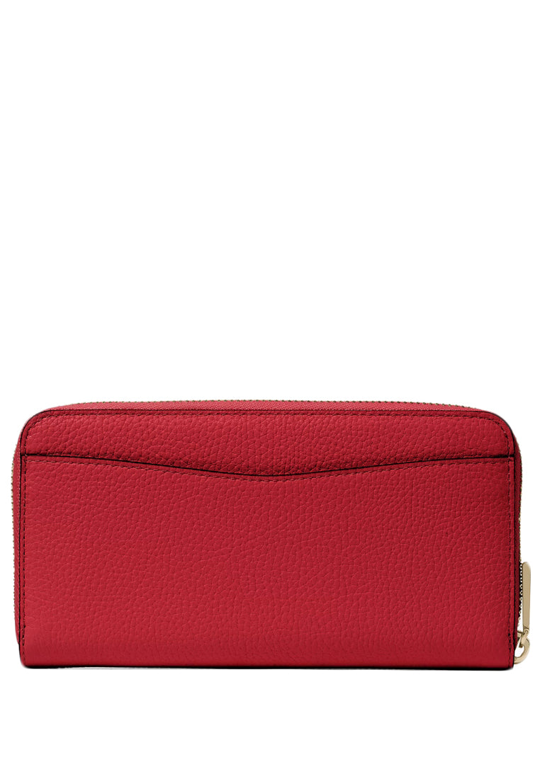 Kate Spade Leila Large Continental Wallet - Red Currant