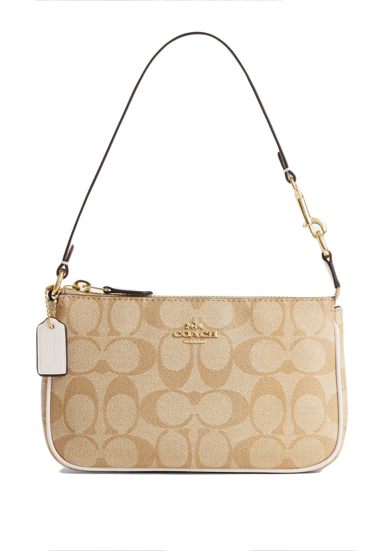 Coach Nolita 19 In Signature Canvas - Light Brown