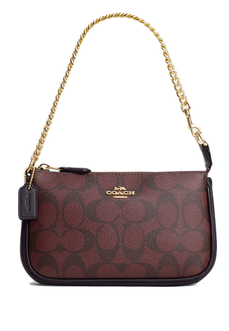 Coach Nolita 19 In Signature Canvas - Oxblood