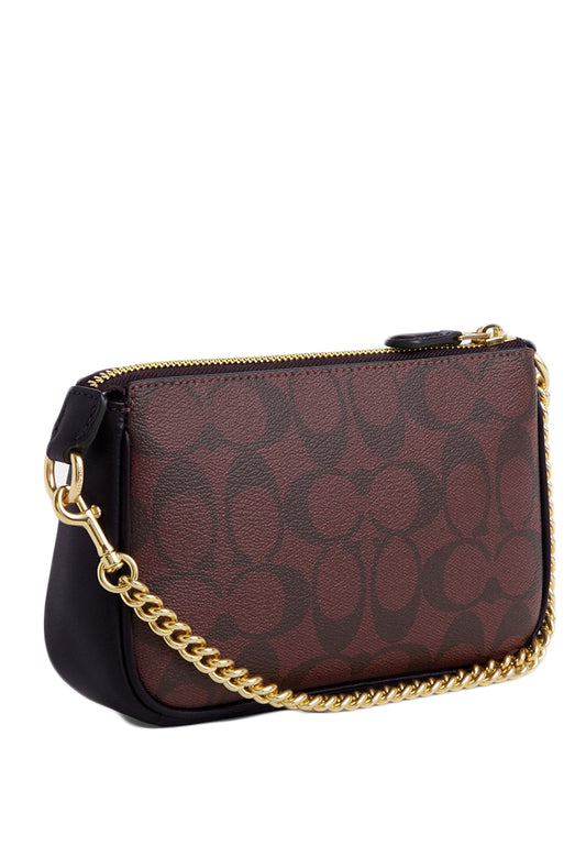 Coach Nolita 19 In Signature Canvas - Oxblood