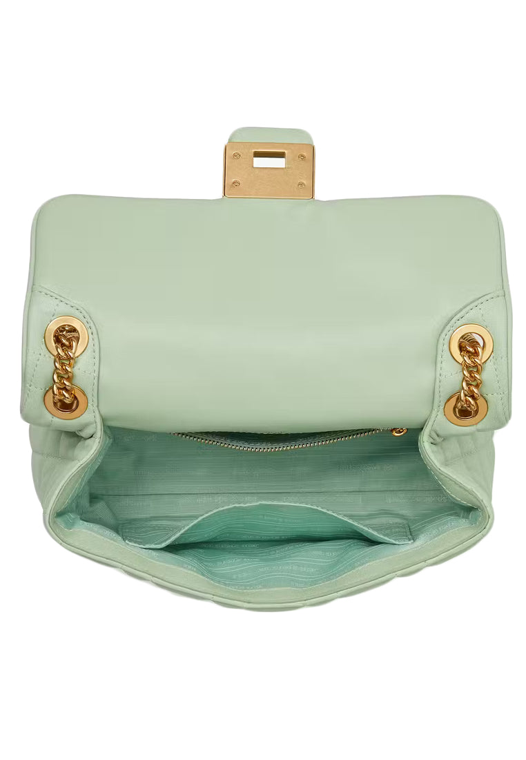 Kate Spade Evelyn Quilted Medium Convertible Shoulder Bag - Pistachio Green