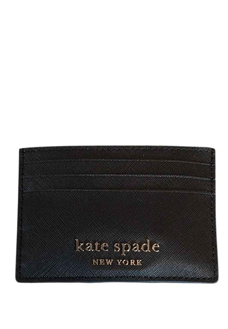 Kate Spade Small Slim Card Holder - Black