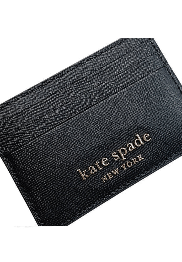 Kate Spade Small Slim Card Holder - Black