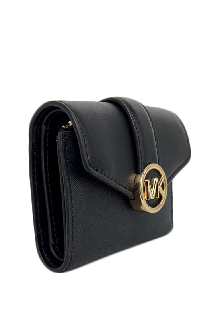 Michael Kors Carmen Medium Bifold Wallet - Black