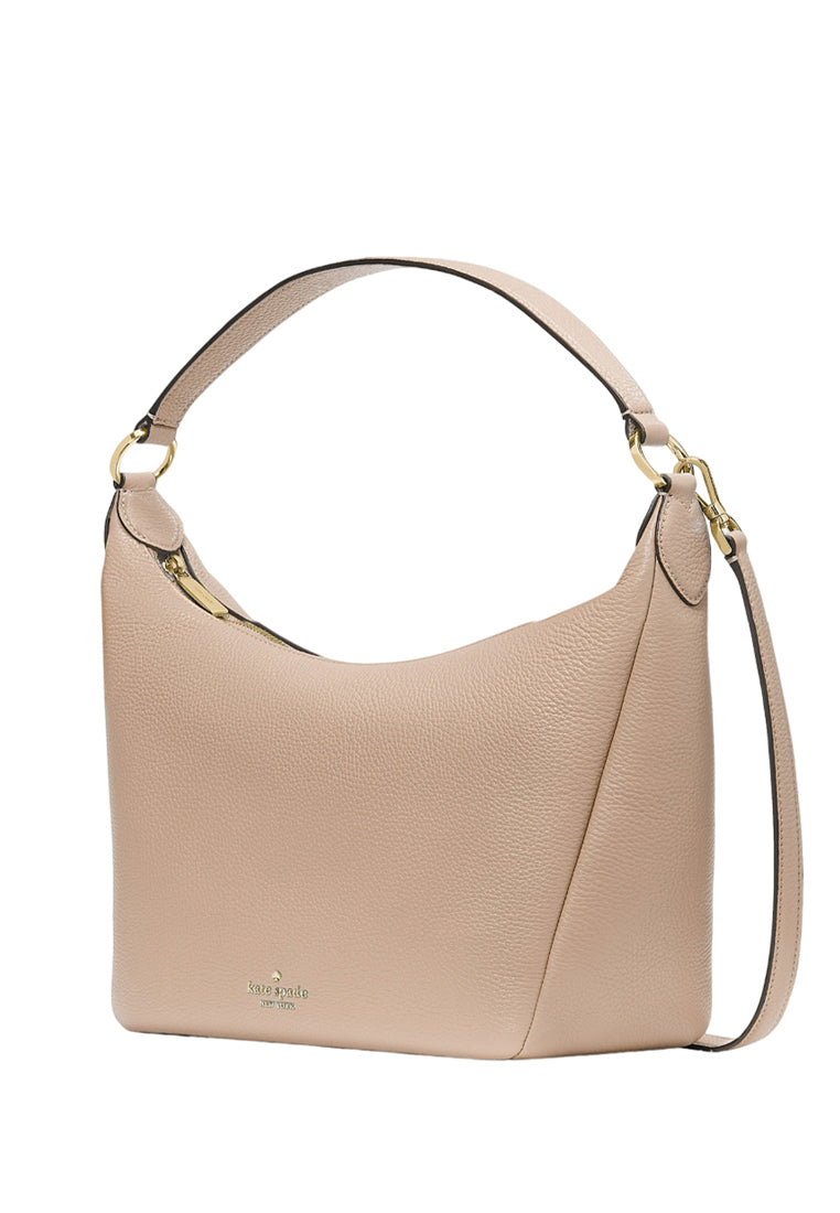 Kate Spade Leila Hobo Shoulder Bag - Warm Beige