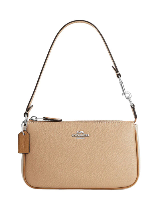 Coach Nolita 19 In Colorblock - Sandy Beige/Multi