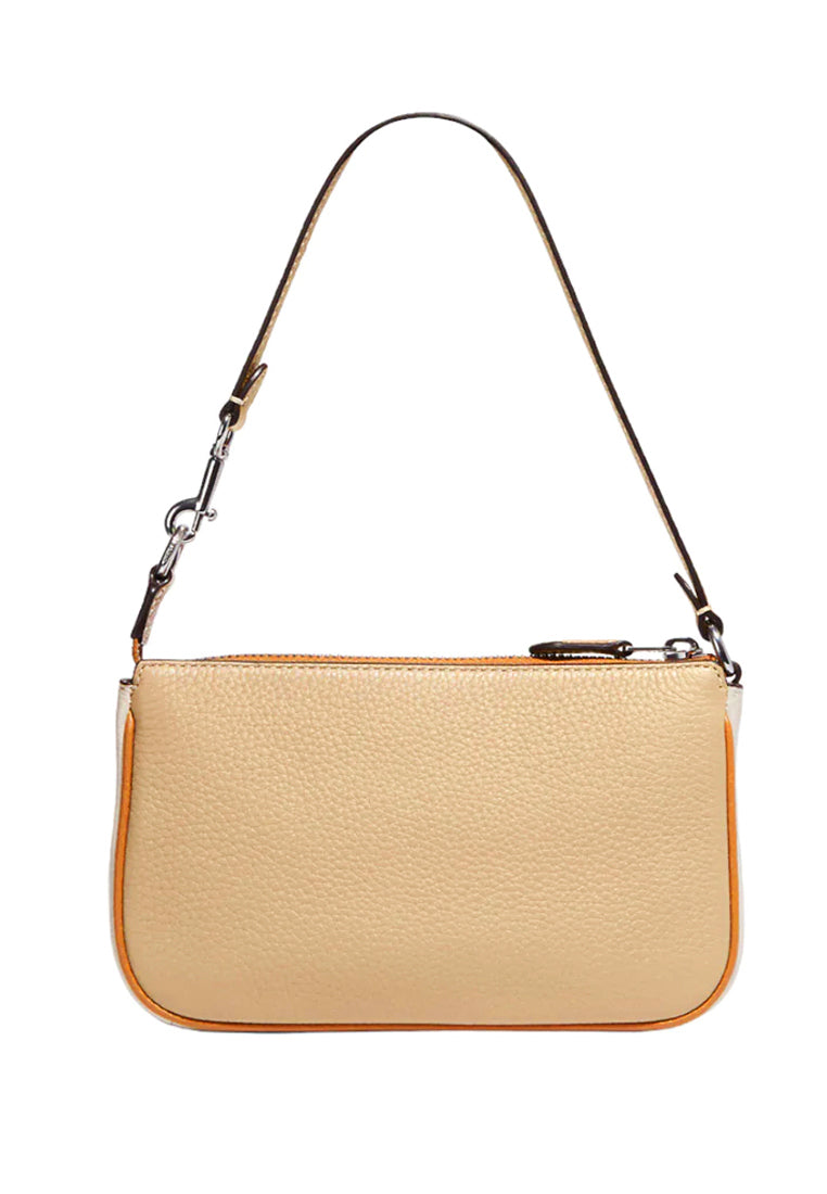 Coach Nolita 19 In Colorblock - Sandy Beige/Multi