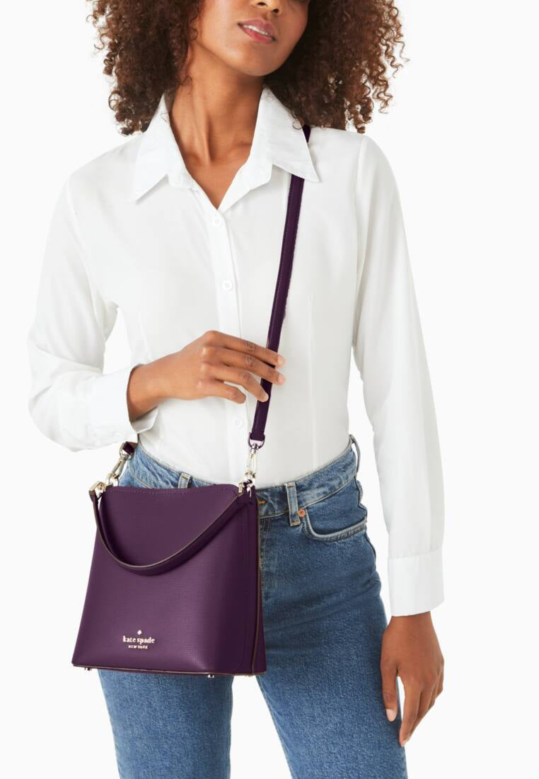 Kate Spade Darcy Small Bucket Bag - Purple