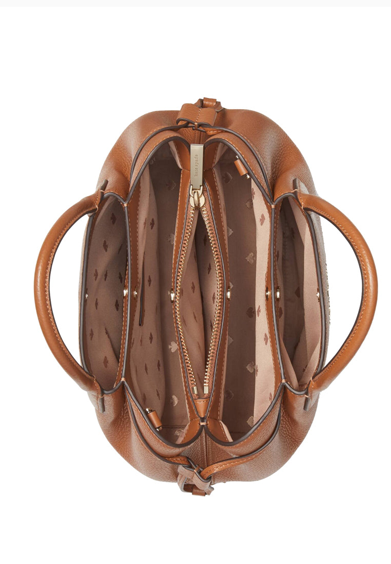 Kate Spade Small Dumpling Satchel - Brown