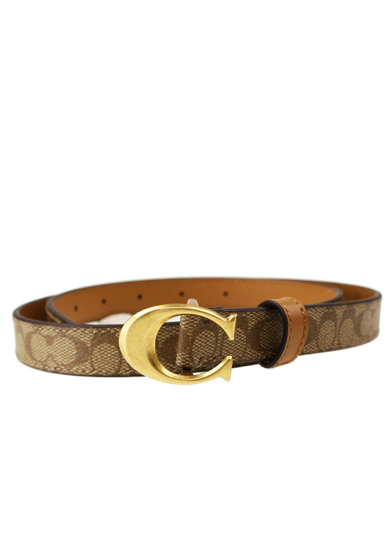 Coach Signature Bucket Belt - 18MM