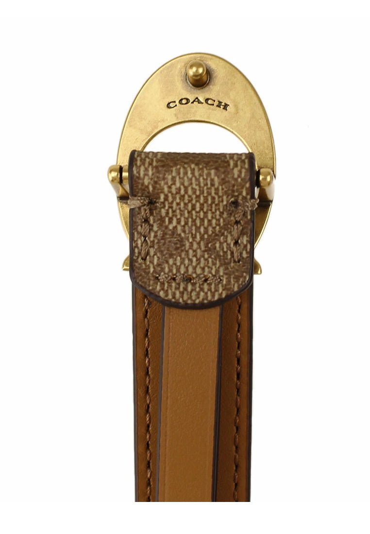 Coach Signature Bucket Belt - 18MM