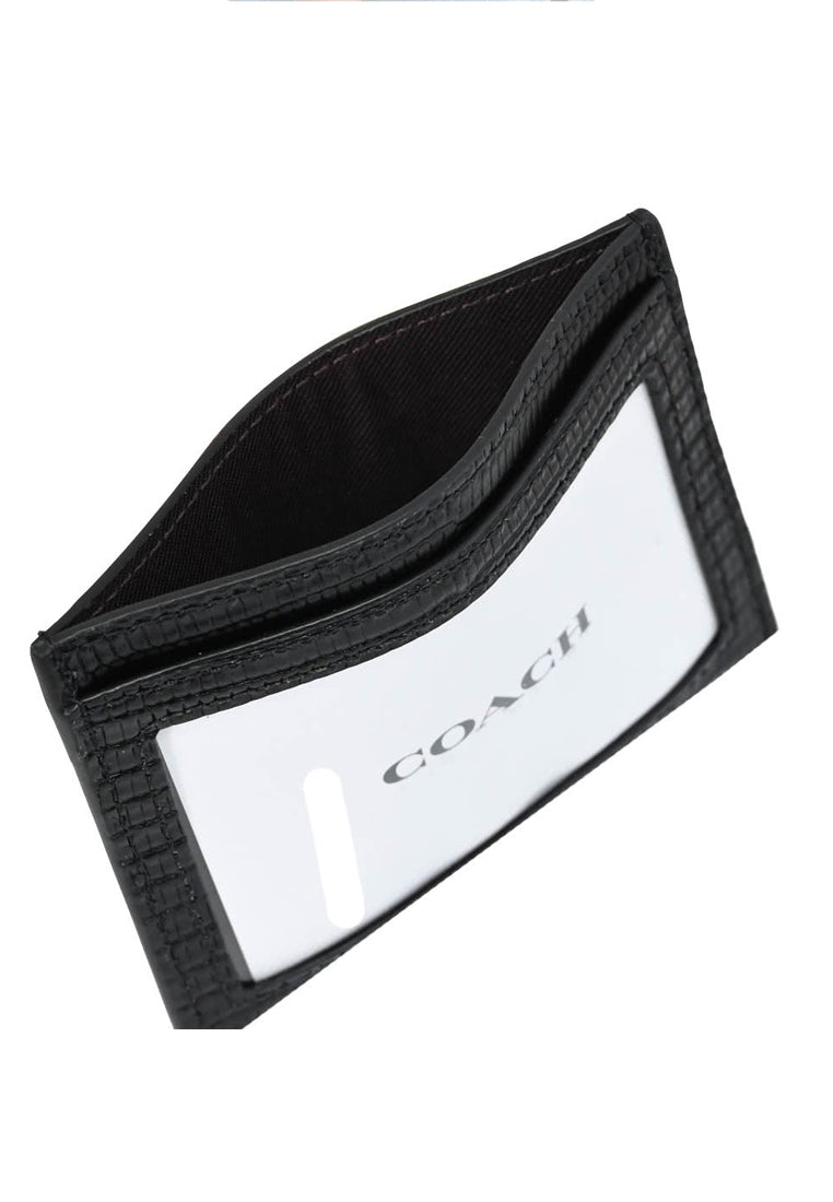 Coach Slim ID Card Case - Black