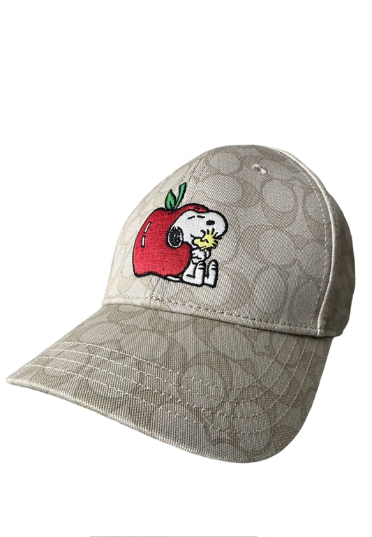 Coach X Peanuts Snoopy Signature Hat - Light Brown