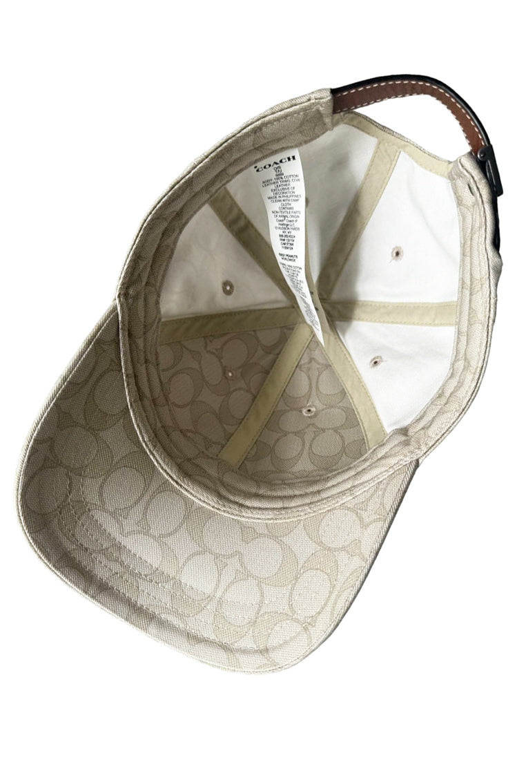 Coach X Peanuts Snoopy Signature Hat - Light Brown