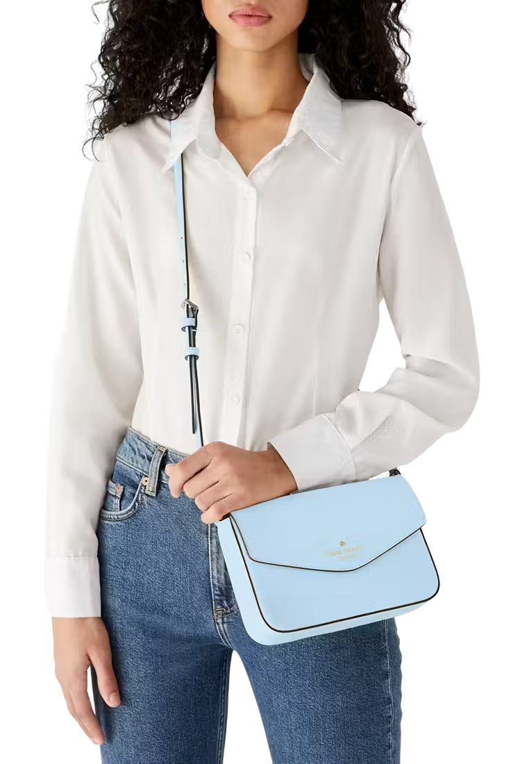 Kate Spade Sadie Envelope Crossbody - Celeste Blue