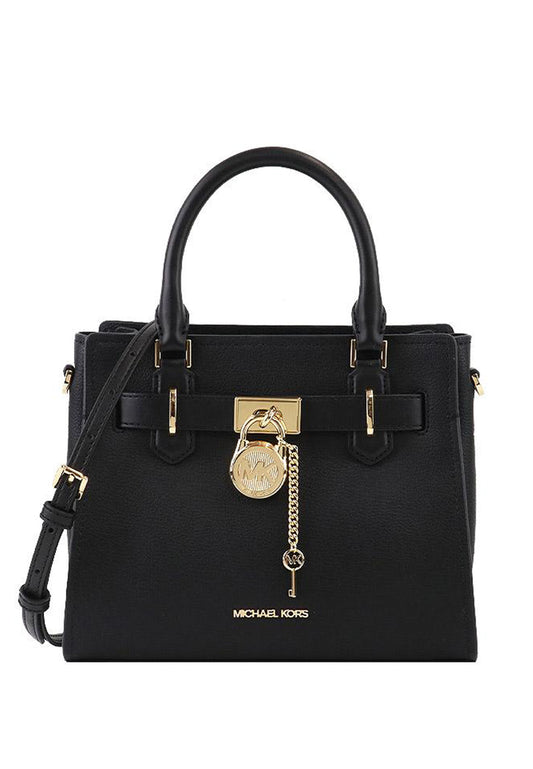 Michael Kors Hamilton Small Satchel - Black