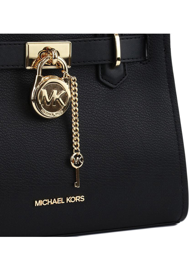 Michael Kors Hamilton Small Satchel - Black