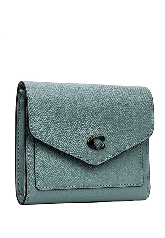 Coach Wyn Small Wallet - Sage Blue