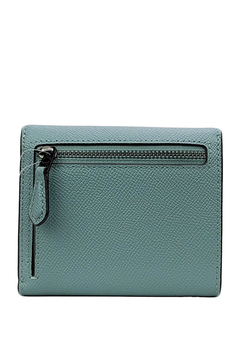 Coach Wyn Small Wallet - Sage Blue