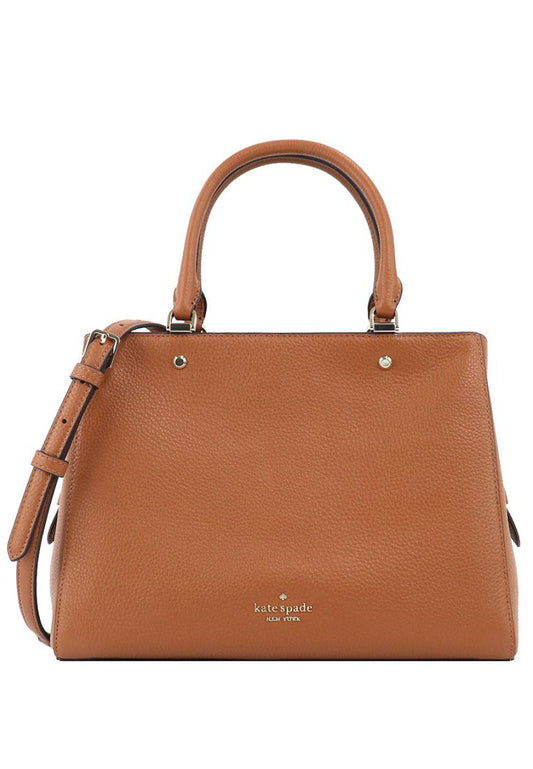 Kate Spade Leila Medium Triple Compartment Satchel - Brown