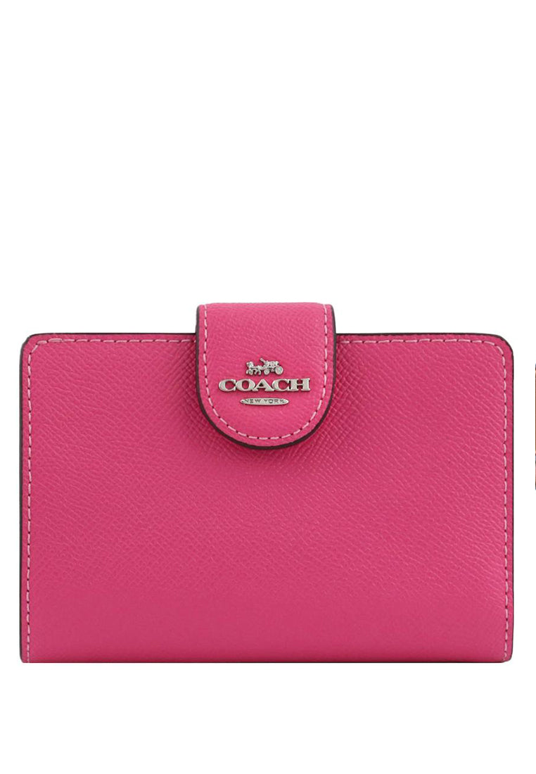 Coach Medium Corner Zip Wallet - Petunia